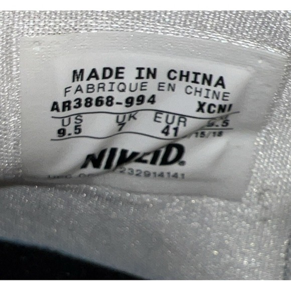 Nike ID 3 Kyrie Azurie Elizabeth Women Red Gold White Basketball Shoes Size 9.5 - Picture 11 of 16